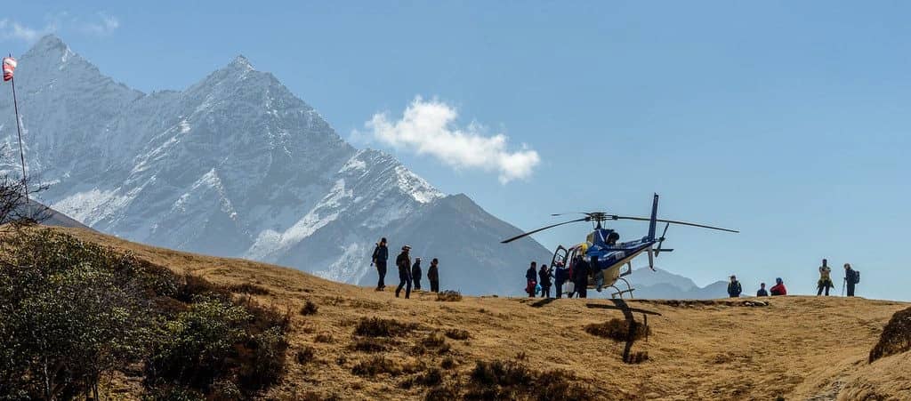 Everest Base Camp Helicopter Tour with Kala Patthar Landing