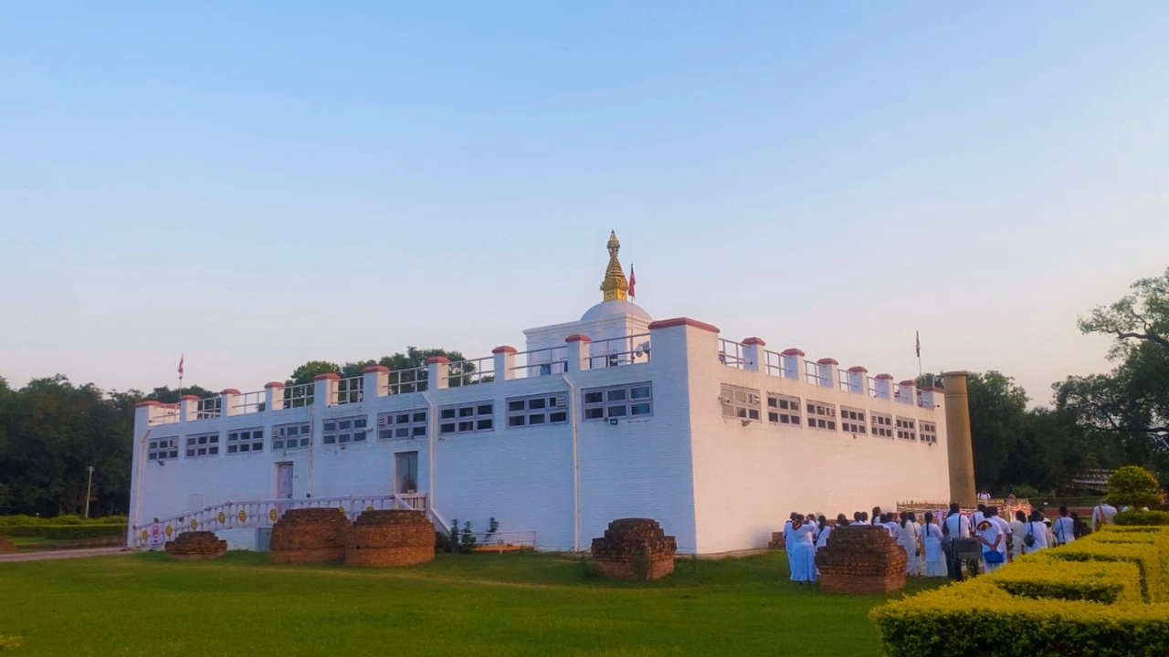 Lumbini Buddhist pilgrimage site in Nepal