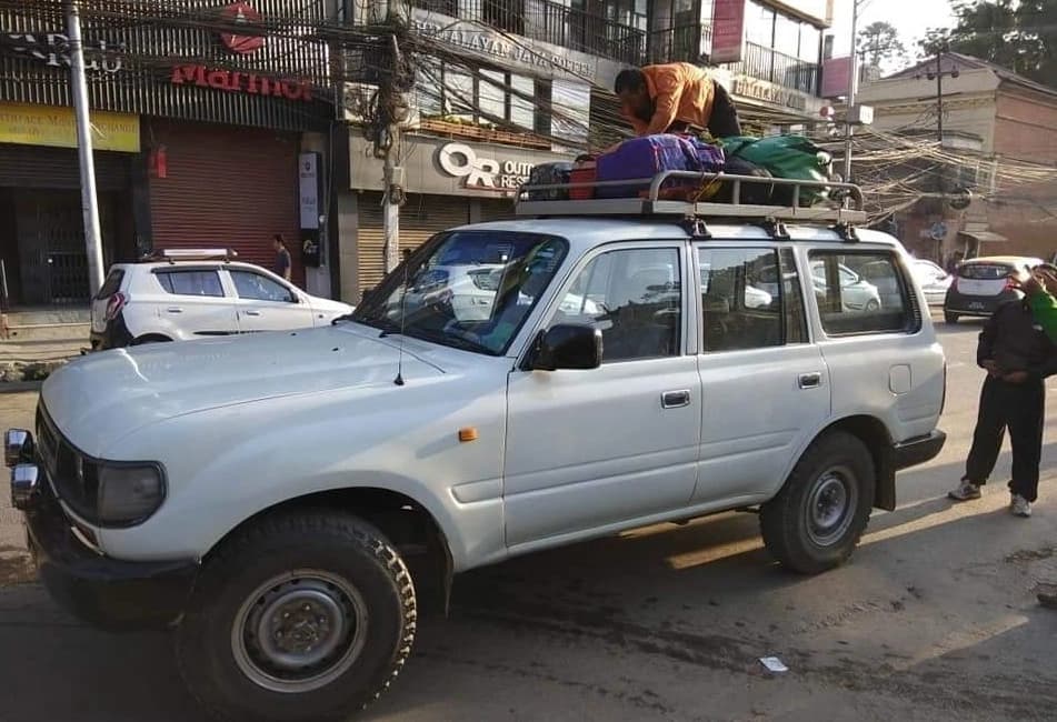 Pokhara to Ulleri Jeep