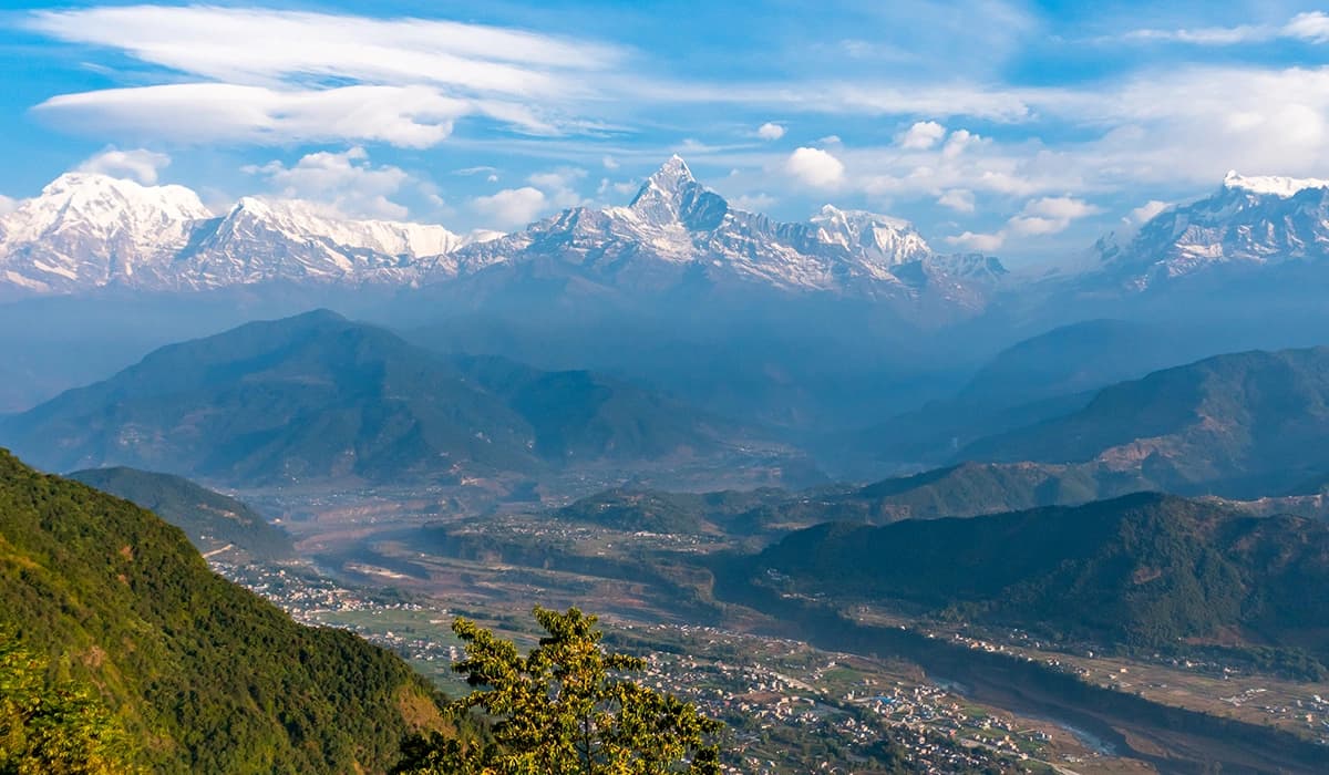 Watch Sunrise at Sarangkot, Then Drive to Kathmandu