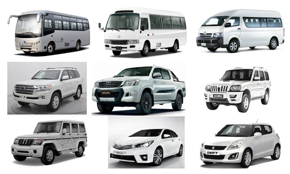 Kathmandu to Sukute Beach Vehicle Rental