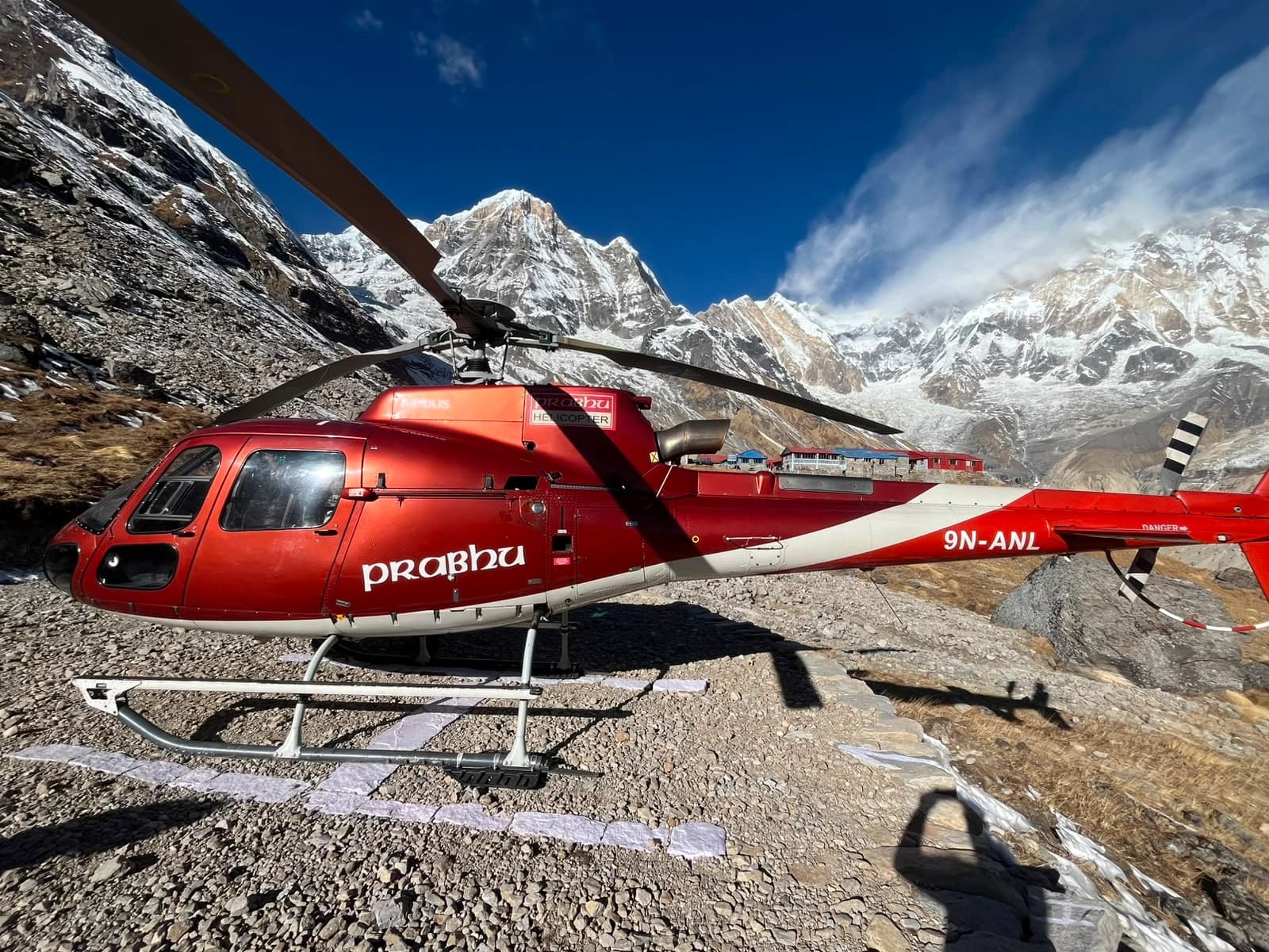 Trek from Deurali to Annapurna Base Camp height (ABC) (4,130 m).