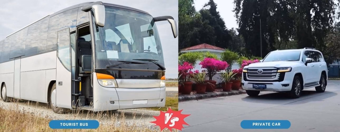 Private Car vs Tourist Bus in Nepal: Which One Should You Choose?